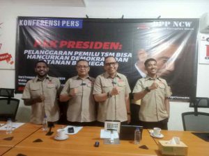 NCW Ingatkan Presiden Jokowi: Pelanggaran Pemilu TSM Bisa Hancurkan Demokrasi dan Tatanan Bernegara