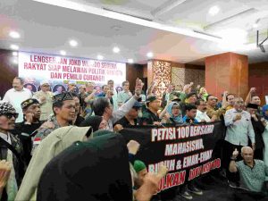 Petisi 100 Desak Presiden Joko Widodo Segera Mengundurkan Diri dari Jabatan sebagai Presiden RI