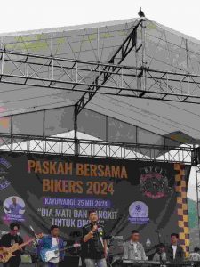 Fenomenal Burung Merpati di Paskah Bersama Bikers 2024.
