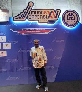 Yan Soendemi: GAPENSI Papua Barat Serukan Pembangunan dari Timur di Munas GAPENSI XV 2024