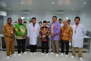 Wapres Sambangi Tempat Pengawasan dan Pengasingan Karantina Dalam Kunjungan Kerja di Merauke