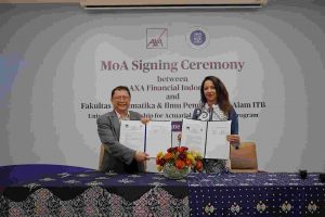 Kolaborasi AXA Financial Indonesia dan FMIPA Institut Teknologi Bandung Tingkatkan Kualitas Aktuaris