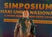 Gatot Subroto SE., M.M.  (PIC/Manajer Simposium Hari UMKM Nasional & MSME Innovation Expo 2024): Pemerintah Harus Merevitalisasi dan Mengakselerasi Peran Strategis UMKM bagi Pertumbuhan Perekonomian Indonesia