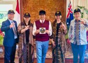 Trisya Suherman, SE., CWC., Cidesco (Icha) Apresiasi Kunjungan Silaturahmi, Audiensi Serta Sambutan Kekeluargaan Luar Biasa Dari Bpk. Dr. Siswo Pramono, Dubes RI untuk Australia di KBRI Canberra.