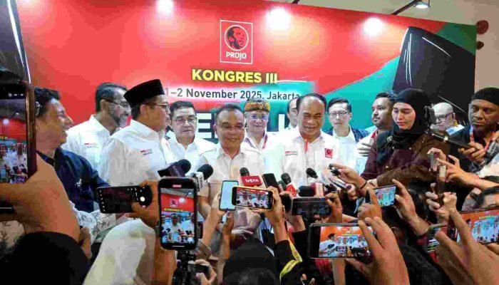 Ribuan Relawan dari Seluruh Nusantara Antusias Sukseskan Kongres ke-3 Projo dengan Tema: bertema “Selalu Setia di Garis Rakyat”