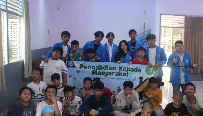 Mahasiswa UBSI Kramat Jakarta Angkatan 2025 Gelar Bakti sosial Di Panti Asuhan Griya Asih