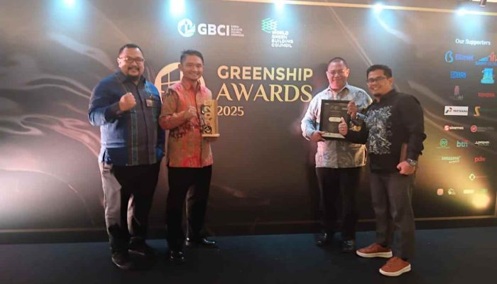 PT PP (Persero) Tbk Raih Penghargaan Greenship Awards 2025: Best Green Contractor Category