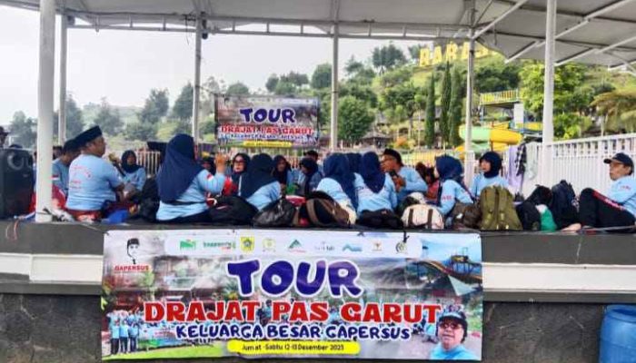 Tour Edukasi Darajat Pass Garut, Gapersus Perkuat Solidaritas dan Eksistensi Organisasi