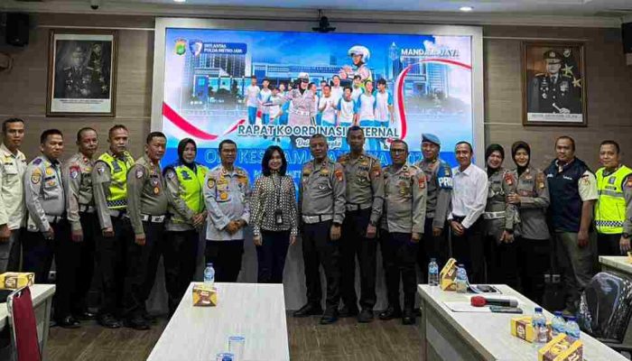 Perkuat Sinergi Lintas Sektoral, Polres Metro Jakarta Selatan Gelar Rapat Operasi Keselamatan Jaya 2026