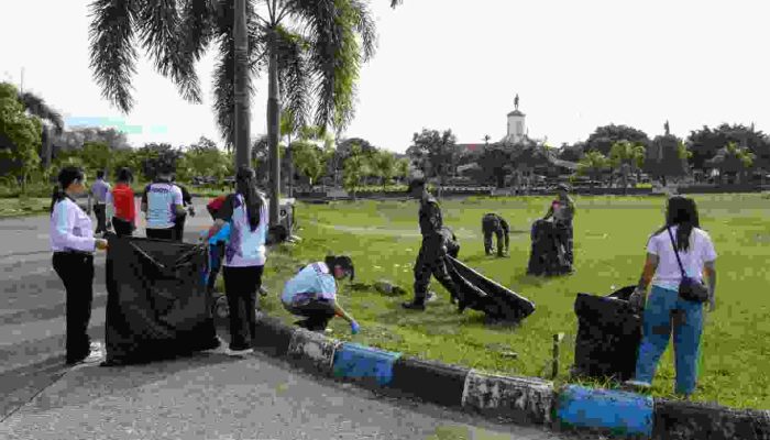 Sinergi Pemkab Kubar dan TNI-Polri Wujudkan Lingkungan Bersih Lewat Gerakan Indonesia ASRI
