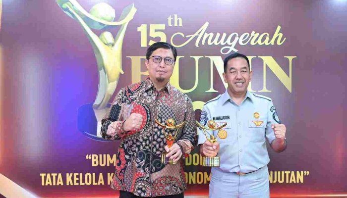 Transformasi Digital Pelayanan Publik Diapresiasi, Jasa Raharja Raih Dua Penghargaan Anugerah BUMN 2026