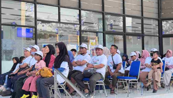 BRI Branch Office Bekasi Gelar Mudik Gratis, 100 Peserta Berangkat ke Kampung Halaman