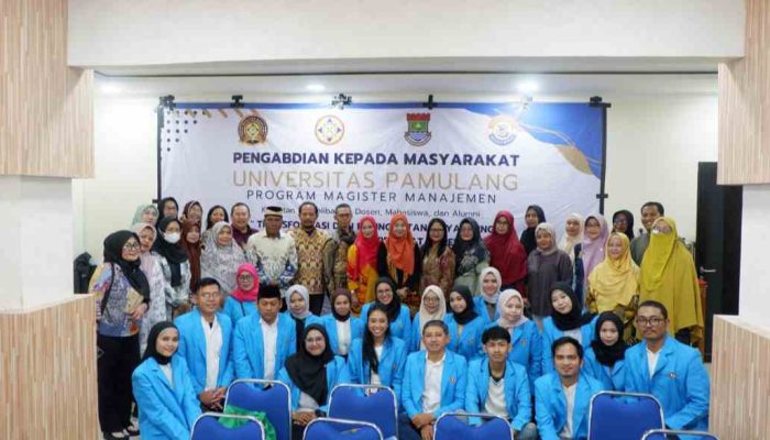 Kelompok Sumber Daya Manusia (SDM) Magister Managemen Universitas Pamulang kolaborasi Pengabdian Kepada Masyarakat (PKM) di UMKM Teluk Naga