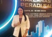 Ketua DPC Peradi SAI Mataram, Adv. Ratih Mutiara Lokfangi, S.H. : Hasil Rakernas PERADI SAI Menghasilkan Berbagai Gagasan Baru yang  Mampu Mendorong Kemajuan di Bidang Hukum.