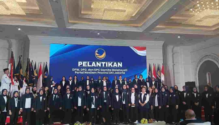 Pengurus DPW, DPD, dan DPC Garnita Malahayati Partai NasDem DKI Jakarta Resmi Dilantik