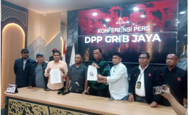 DPP Gerakan Rakyat Indonesia Bersatu Jaya Gelar Konferensi Pers Klarifikasi Polemik GRIB Jaya dan Ahmad Bahar: Kami Korban Teror, Bukan Pelaku