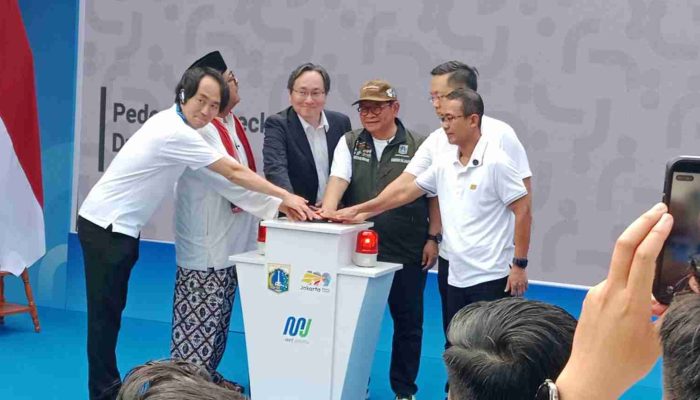 Pramono Anung Resmikan Groundbreaking Pedestrian Deck Dukuh Atas, Wujudkan Integrasi Enam Moda Transportasi di Jantung Jakarta