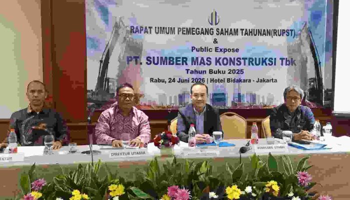 PT Sumber Mas Konstruksi Tbk Gelar Paparan Publik 2026: Pendapatan Perusahaan 2025 Capai 69,503 Miliar.