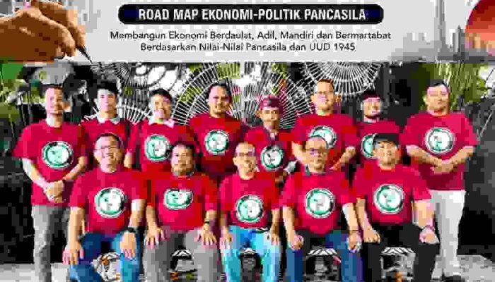 Sekolah Pemikiran Kejeniusan Luncurkan Kajian “Road Map Ekonomi-Politik Pancasila” Untuk Membangun Ekonomi Berdaulat, Adil, Mandiri, Dan Bermartabat Berdasarkan Pancasila Dan UUD 1945.