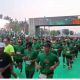 Semarak HUT ke-65 Kostrad, Ribuan Pelari Padati Monas dan Alutsista TNI AD Jadi Magnet Warga