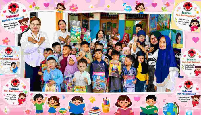 RPA INDONESIA Rayakan Hari Anak Nasional 2026 dengan Membagikan Buku dan Alat Tulis kepada Anak-anak PAUD