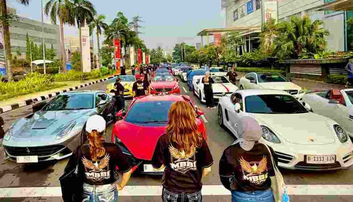 MBBI SportCar Owners Resmi Mengaspal, 70 SportCar Ramaikan Perayaan Deklarasi