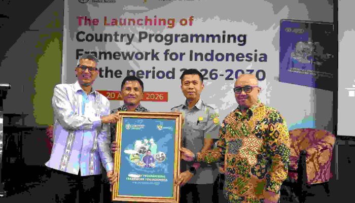 Pemerintah Indonesia dan FAO Luncurkan Rencana Kerja Sama 2026-2030 untuk Wujudkan Sistem Pangan dan Pertanian Berkelanjutan