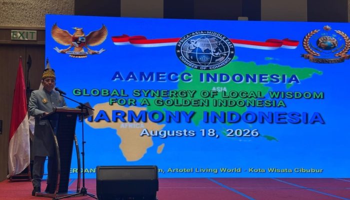 Sultan Paser 18 Resmi Jadi President AAMECC Indonesia, Tegaskan Komitmen Menuju Indonesia Emas 2045
