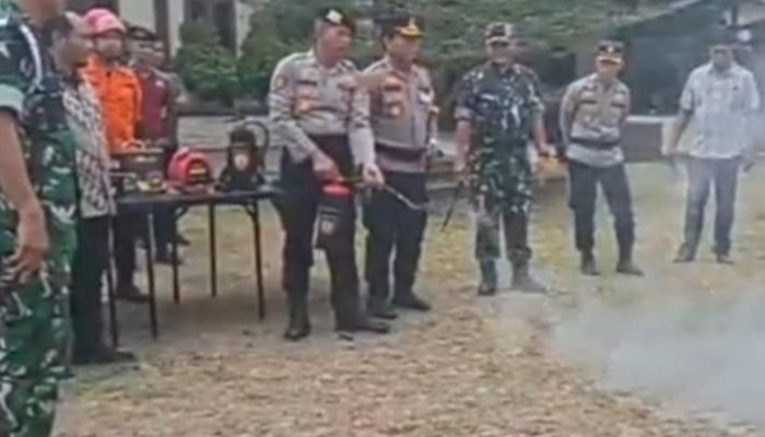Kesiapan Penanganan Karhutla 2026 di Bireuen Sinergi Lintas Instansi Diuji Langsung di Apel Gelar Pasukan