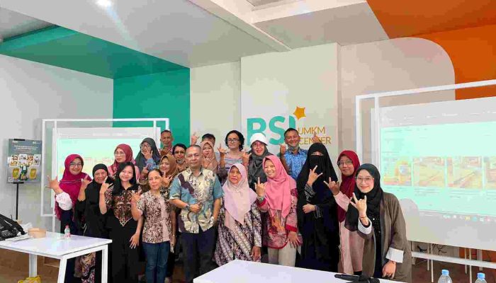 Pelaku UMKM Diajak “Go Digital” Lewat Pelatihan Foto Produk Berbasis AI di BSI Creative Hub