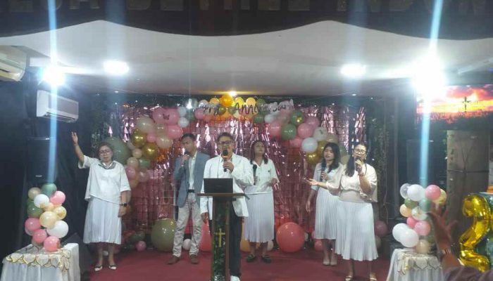 HUT Ke-29 GBI Volker Family Tanjung Priok Berlangsung Khidmat, Tekankan Kesehatian Dalam Pelayanan