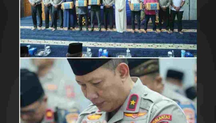 Korlantas Polri Gelar Doa Bersama Ojol dan Santuni Anak Yatim se-Jabodetabek, Perkuat Kepedulian dan Persaudaraan