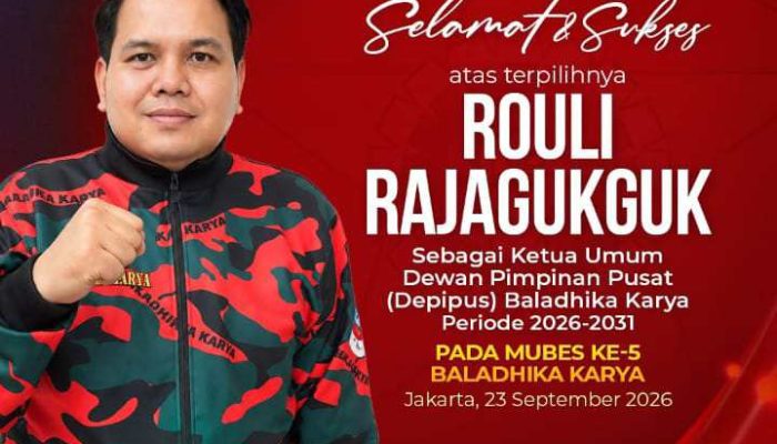 Rouli Rajaguguk Terpilh Sebagai Ketua umum Baladika karya 2026- 2031,Siap Memenangkan Golkar 2029