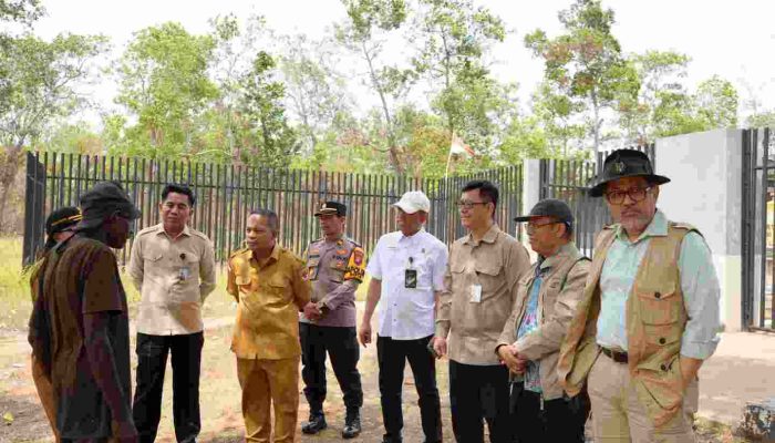 Kunjungi Perbatasan RI–PNG, KSP Siap Kawal Pembangunan Kawasan dan Efektivitas Pos Lintas Batas Negara