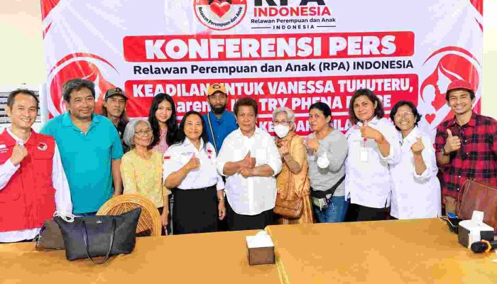 RPA INDONESIA TUNGGU RESPONS KOMISI III DPR RI, MINTA PROSES HUKUM VANESSA TUHUTERU DIAWASI SECARA TERBUKA